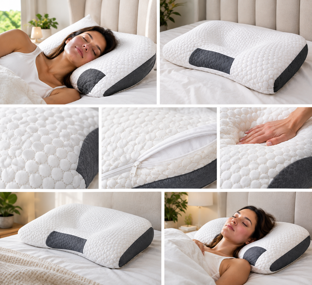 Almohada RelaxPro™ - Tu Descanso Empieza Aquí